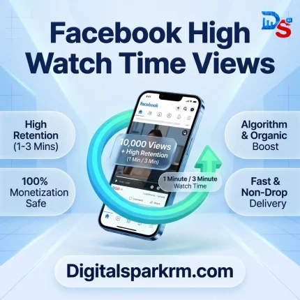 Facebook High Watchtime Views